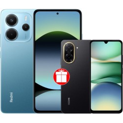 Xiaomi Redmi Note 14 8GB/256GB международная версия (синий) + Xiaomi Redmi A5 3GB/64GB (полуночный черный) по акции