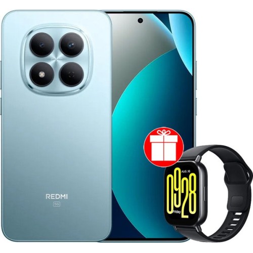 Xiaomi Redmi Note 15 Pro 5G 8GB/256GB международная версия (синий) + умные часы Xiaomi Redmi Watch 5 Active (черный) по акции