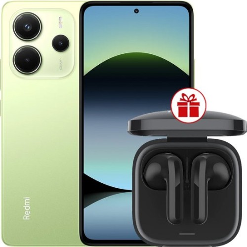Xiaomi Redmi Note 14 8GB/256GB международная версия (зеленый) + наушники Xiaomi Redmi Buds 6 Active (черный) по акции