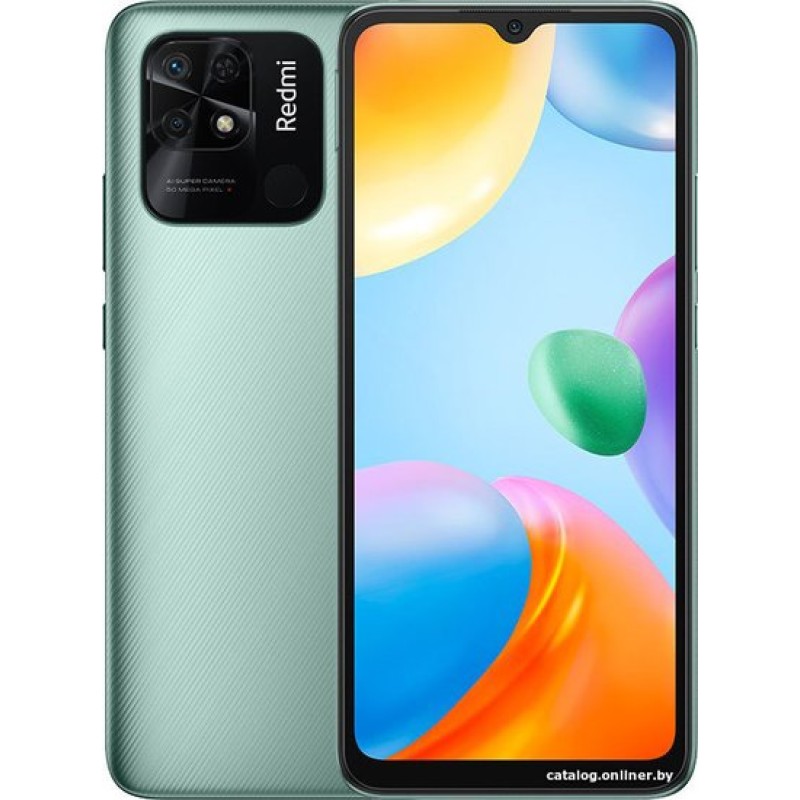 Xiaomi Redmi 10C без NFC 3GB/64GB международная версия (мятный)
