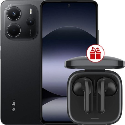 Xiaomi Redmi Note 14 8GB/256GB международная версия (черный) + наушники Xiaomi Redmi Buds 6 Active (черный) по акции