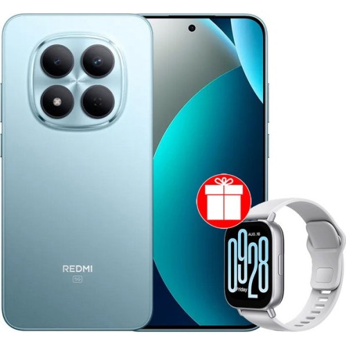Xiaomi Redmi Note 15 Pro 5G 8GB/256GB международная версия (синий) + умные часы Xiaomi Redmi Watch 5 Active (серебристый) по акции