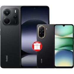 Xiaomi Redmi Note 14 8GB/256GB международная версия (черный) + Xiaomi Redmi A5 3GB/64GB (полуночный черный) по акции