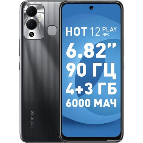 Infinix Hot 12 Play NFC X6816 4GB/128GB (черный) Infinix Hot 12 Play NFC X6816 4GB/128GB (черный)