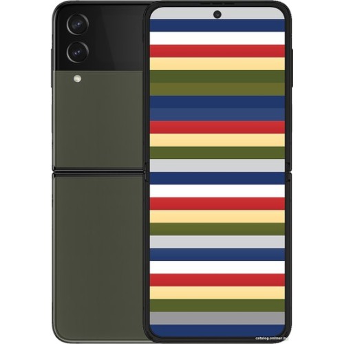 Samsung Galaxy Z Flip4 Bespoke Edition 8GB/256GB (черный/хаки) Samsung Galaxy Z Flip4 Bespoke Edition 8GB/256GB (черный/хаки)