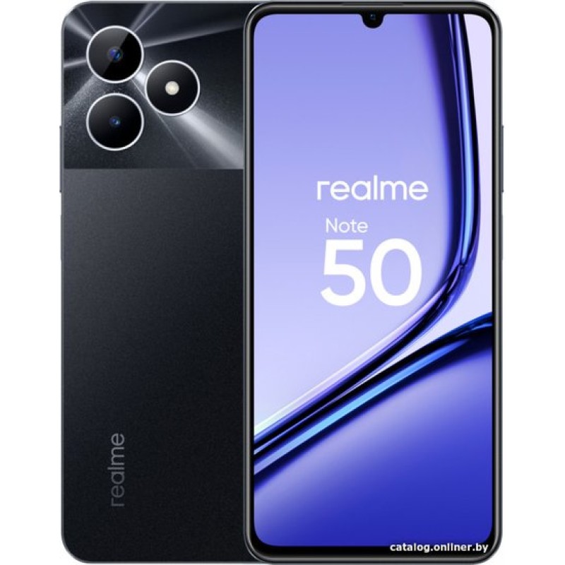 Realme Note 50 3GB/64GB (полуночный черный)